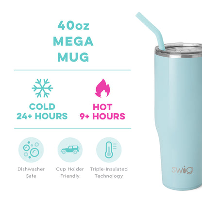 Swig Life Hot Pink Mega Mug (40oz)