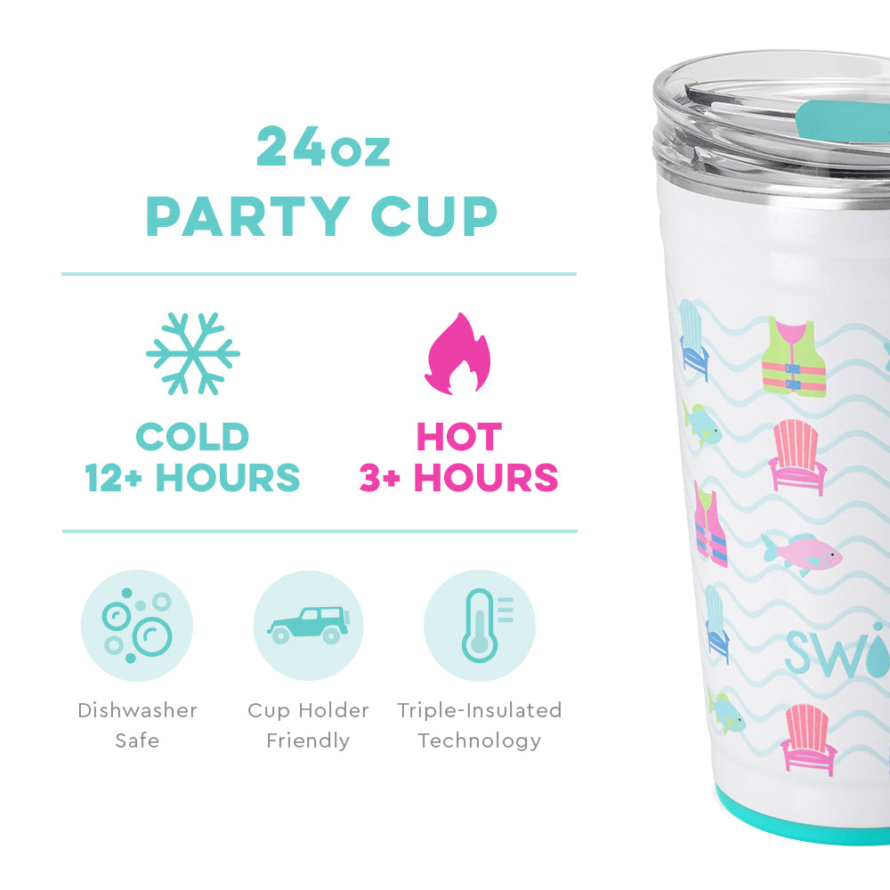 Swig Life Lake Girl Party Cup (24oz)