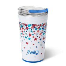 Load image into Gallery viewer, Star Spangled Swig Life Party Cup (24oz)