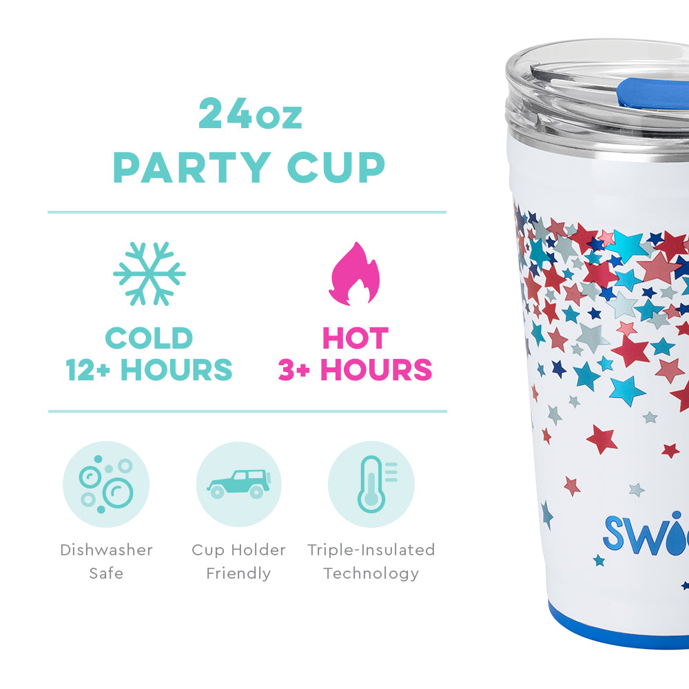 Swig Life Star Spangled Party Cup (24oz)