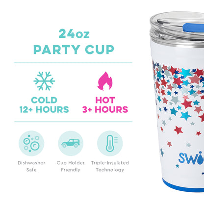 Swig Life Star Spangled Party Cup (24oz)