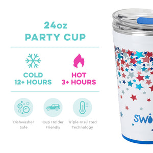 Star Spangled Swig Life Party Cup (24oz)