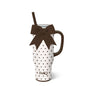 Mocha Dots Mega Mug 30oz