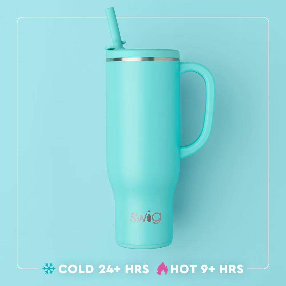 Swig Life Flora Rosa Mega Mug 30oz