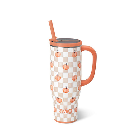 Pumpkin Check  Mega Mug 30oz