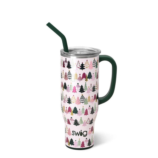 Tinseled Trees Mega Mug 30oz