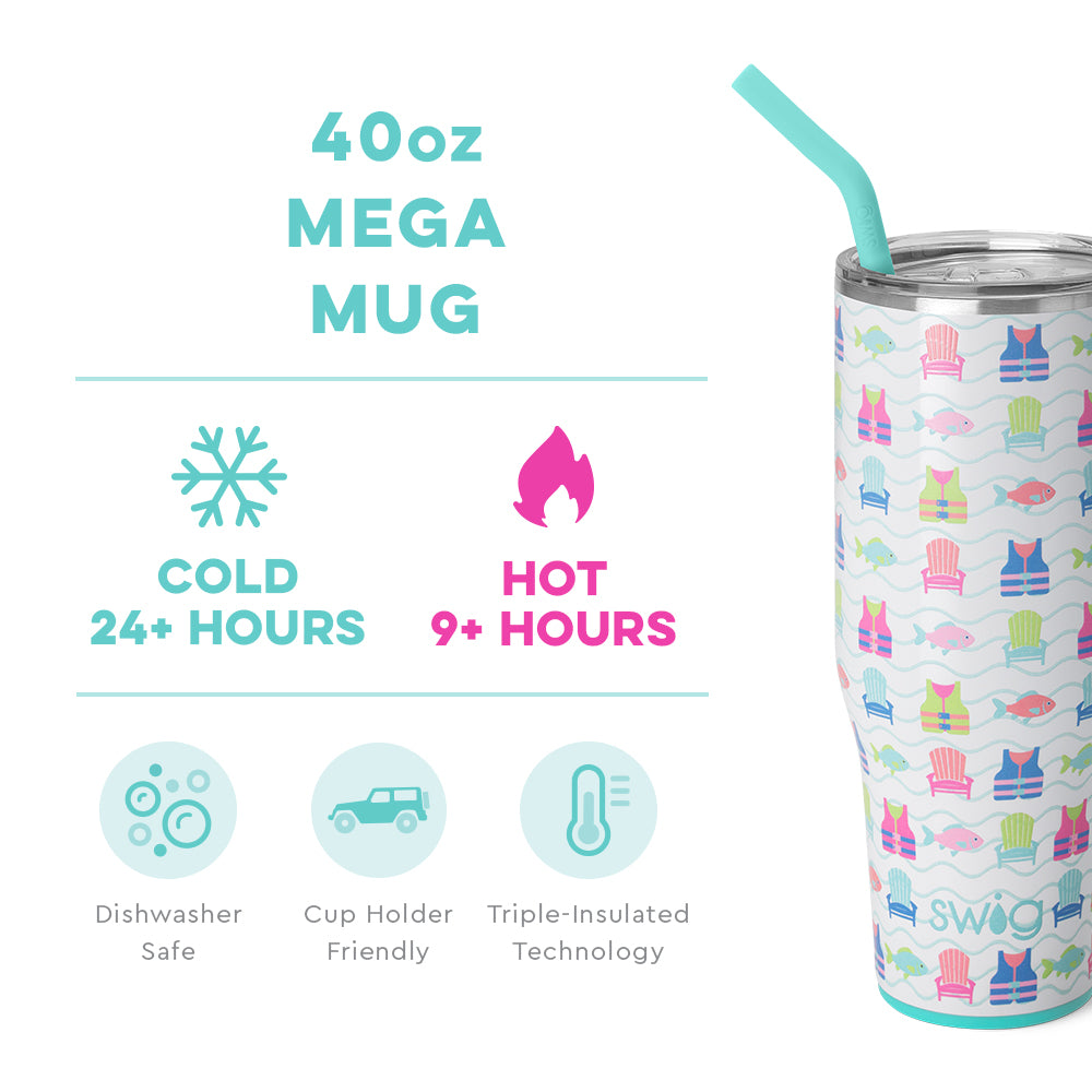 Swig Life Lake Girl Mega Mug (40oz)