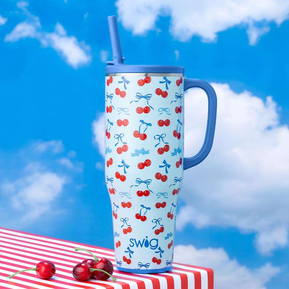 Swig Life Cherry Pop Mega Mug 40oz