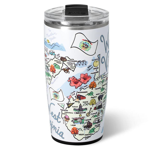 Swig Life West Virginia Tumbler 22oz