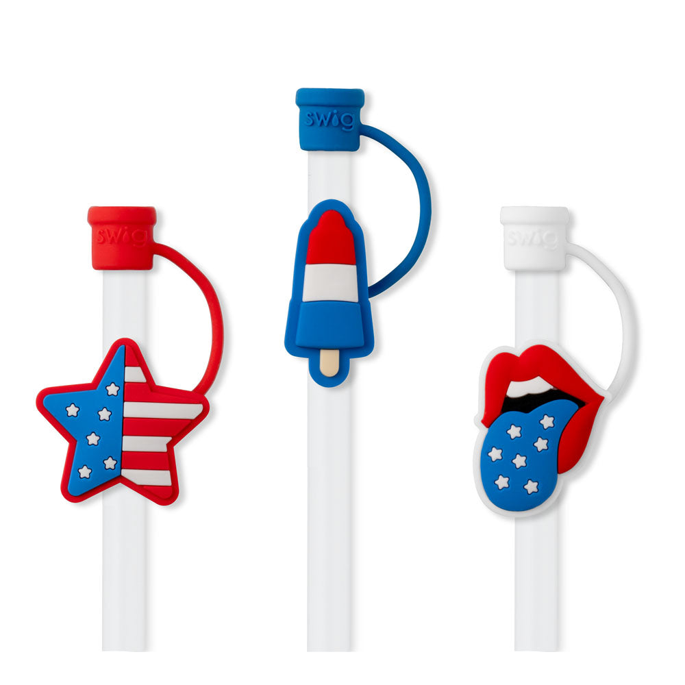 Swig Life All American Straw Topper Set