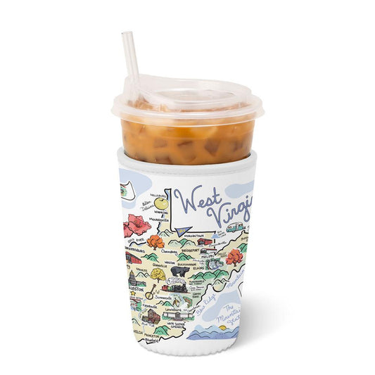 West Virginia Iced Cup Coolie 22oz