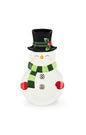 Mackenzie-Childs Cozy Christmas Snowman Cookie Plate