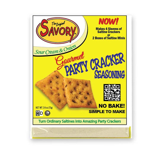 Savory Sour Cream & Onion Gourmet Cracker Seasoning