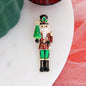 Vintage Christmas Nutcracker Convertible Pin/Pendant
