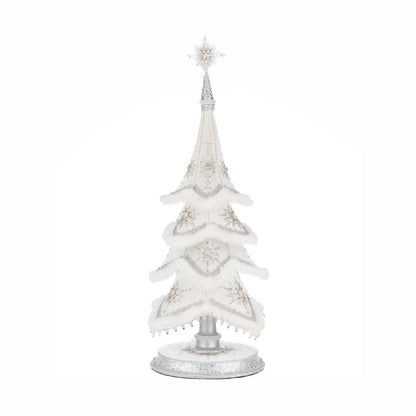 Silver Bells of Brilliance Tabletop Tree by Katherine's Collection