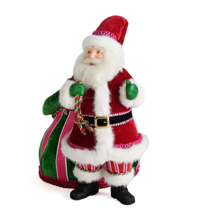 Papa Noel and Bag Candy Holder by Katherine's Collection
