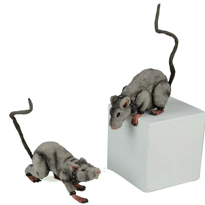 Tabletop and Ledge Hanging Rats Assortment of 2 by Katherines Collection