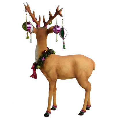 Large Standing Deer (20in X 40in) by Katherine's Collection