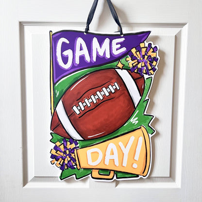 Game Day Customizable Door Hanger