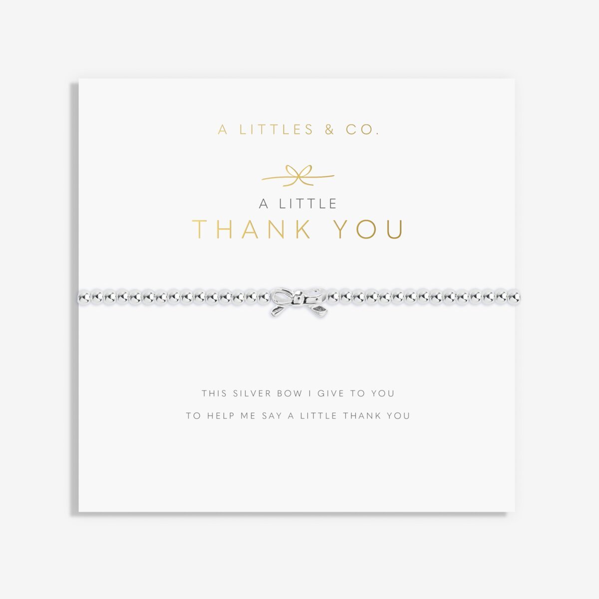 A Little 'Thank You' Bracelet