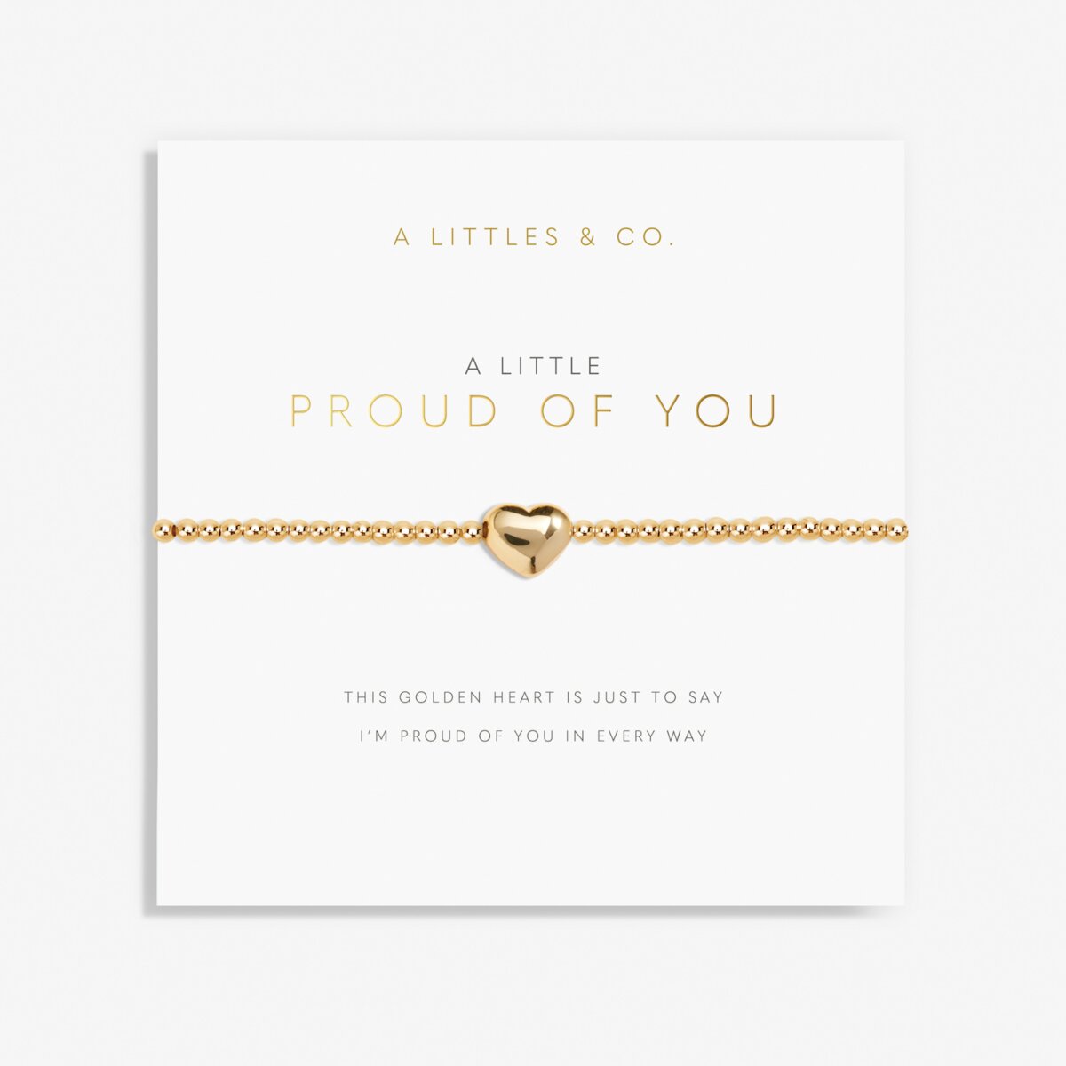 Gold A Little 'Proud Of You' Bracelet