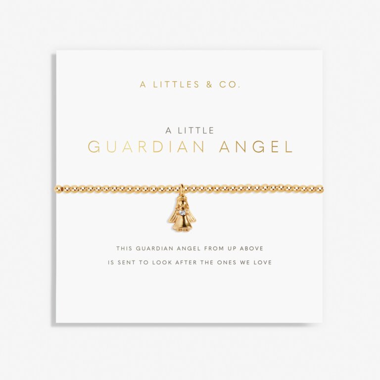 Gold A Little 'Guardian Angel' Bracelet