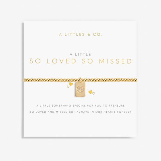 A Little 'So Loved So Missed' Bracelet