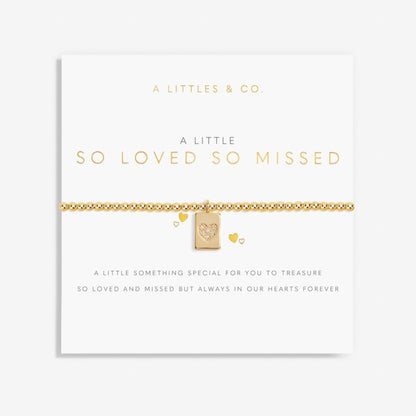 A Little 'So Loved So Missed' Bracelet