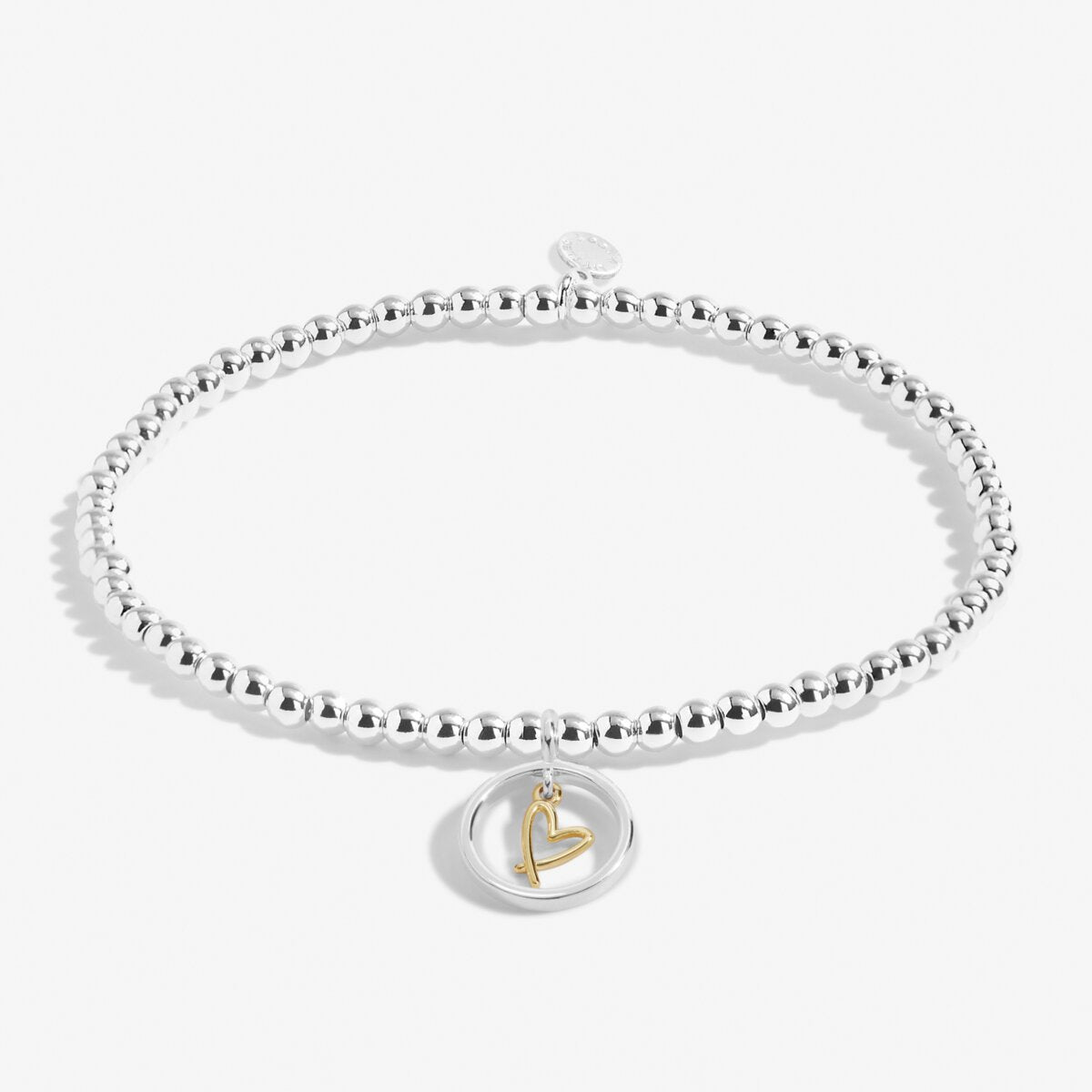 Boxed A Little 'Always My Daughter Forever My Friend' Bracelet In Silver Plating And Gold-Tone Plating