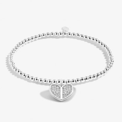 A Little 'Gone Too Soon But Loved A Lifetime' Bracelet In Silver Plating