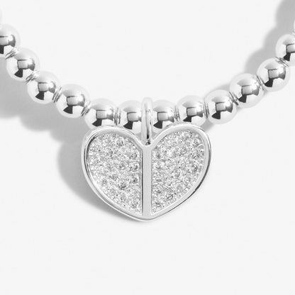 A Little 'Gone Too Soon But Loved A Lifetime' Bracelet In Silver Plating