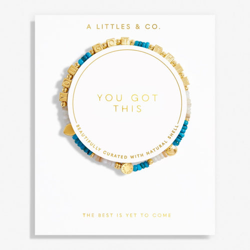 Happy Little Moments 'You Got This' Bracelet In Silver Plating