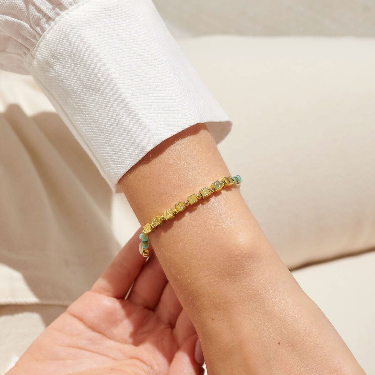 Happy Little Moments 'Fearless' Bracelet In Gold-Tone Plating