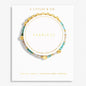 Happy Little Moments 'Fearless' Bracelet In Gold-Tone Plating