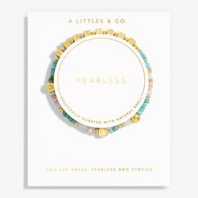 Load image into Gallery viewer, Happy Little Moments &#39;Fearless&#39; Bracelet In Gold-Tone Plating