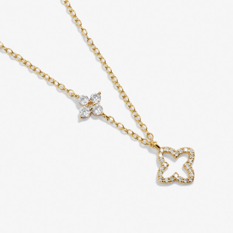 Style Stories Pavé Clover Necklace