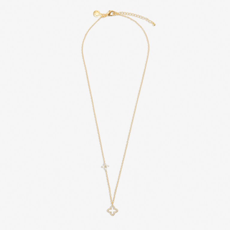 Style Stories Pavé Clover Necklace