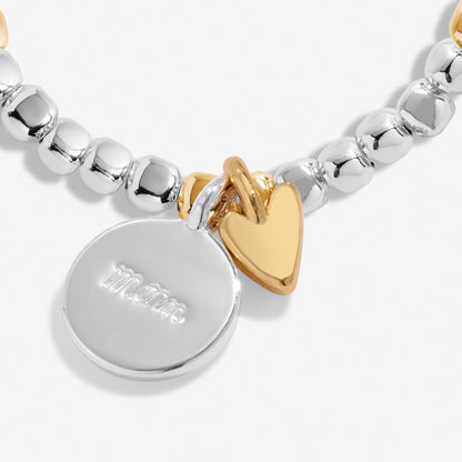 So Loved 'Mom' Bracelet In Silver And Gold-Tone Plating