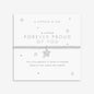 A Little 'Forever Proud Of You' Bracelet In Silver Plating