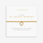 A Little 'In Loving Memory' Bracelet In Gold-Tone Plating