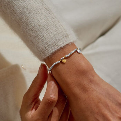 Sparkle Confetti A Little 'Fabulous Friend' Bracelet In Silver And Gold-Tone Plating
