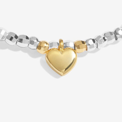 Sparkle Confetti A Little 'Fabulous Friend' Bracelet In Silver And Gold-Tone Plating