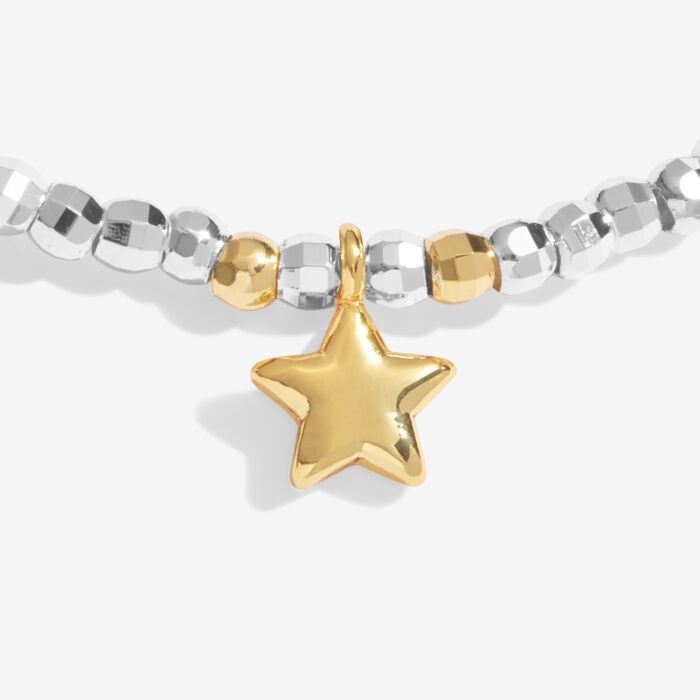 Sparkle Confetti A Little 'One In A Million' Bracelet In Silver And Gold-Tone Plating