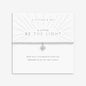 A Little 'Be The Light' Bracelet In Silver Plating