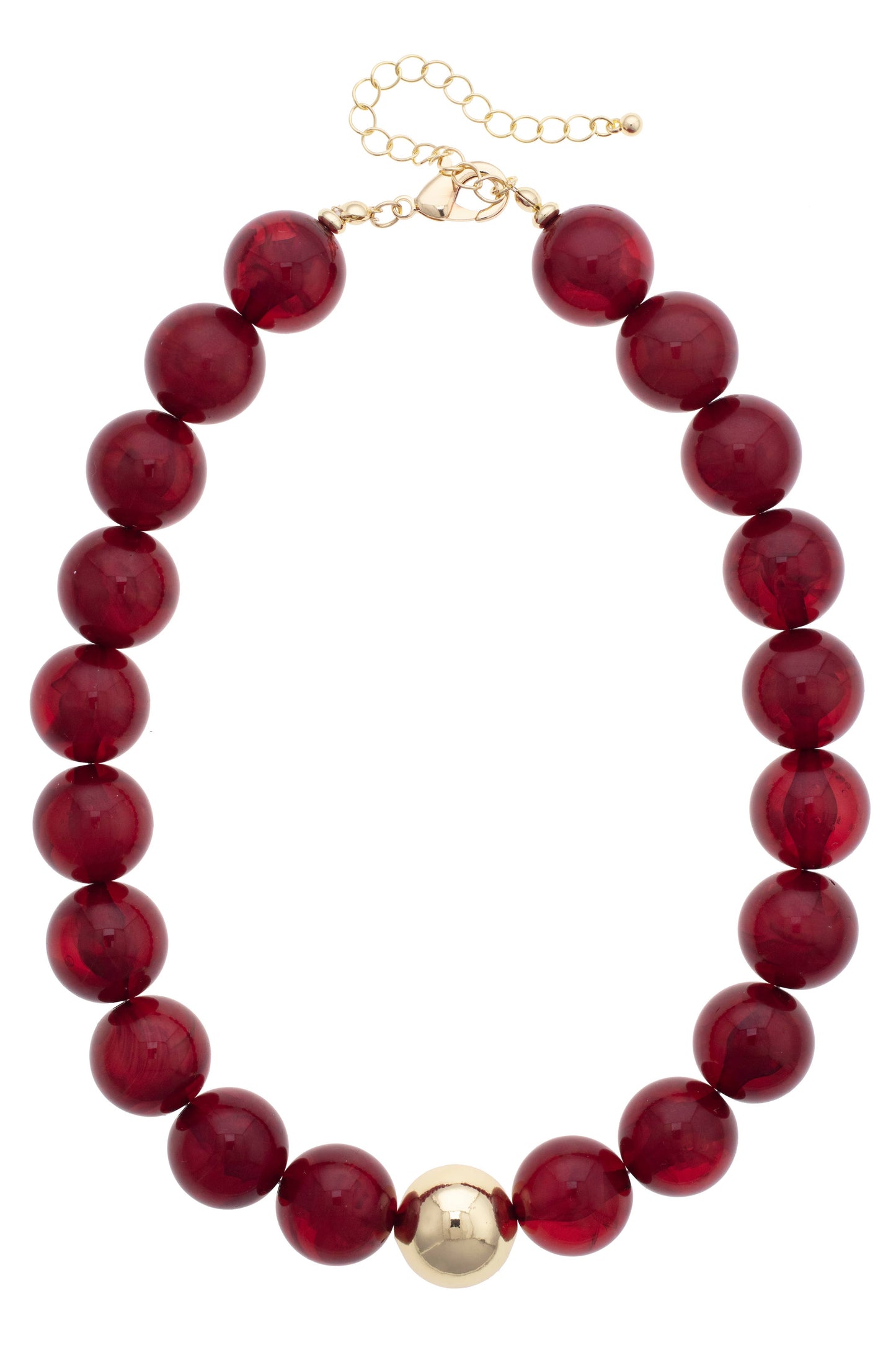 Marjorie Fall Beaded Necklace