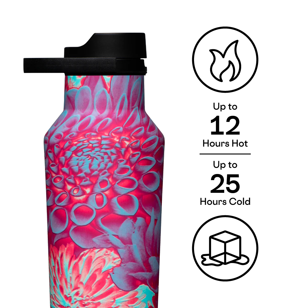 Corkcicle Canteen Dopamine Floral