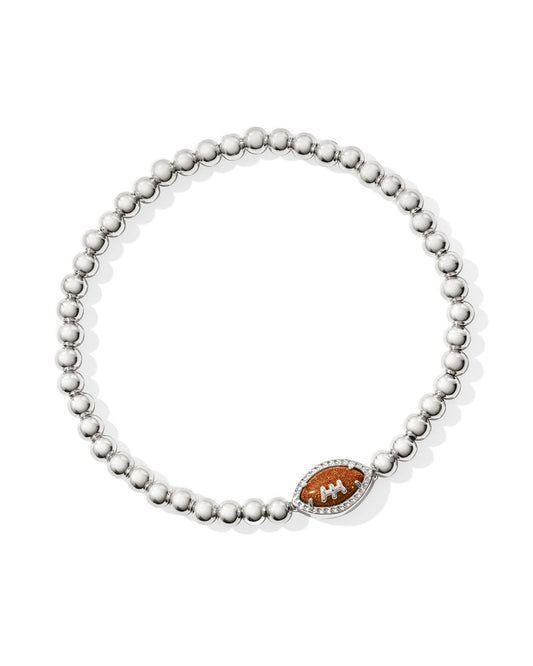 FOOTBALL STRETCH BRACELET Silver Kendra Scott