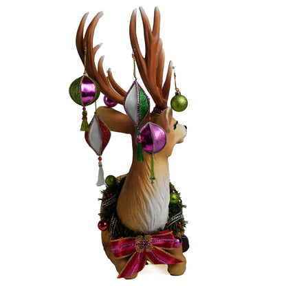 Large Sitting Deer (20in X 24in) by Katherine's Collection