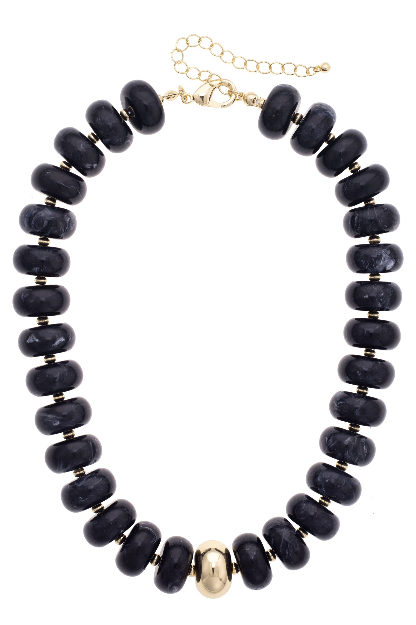 San Sebastián Beaded Resin Necklace