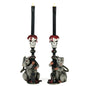 Rat Candlestick Holders Set of 2